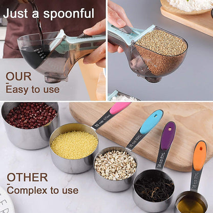 2 In 1 Measuring Spoon