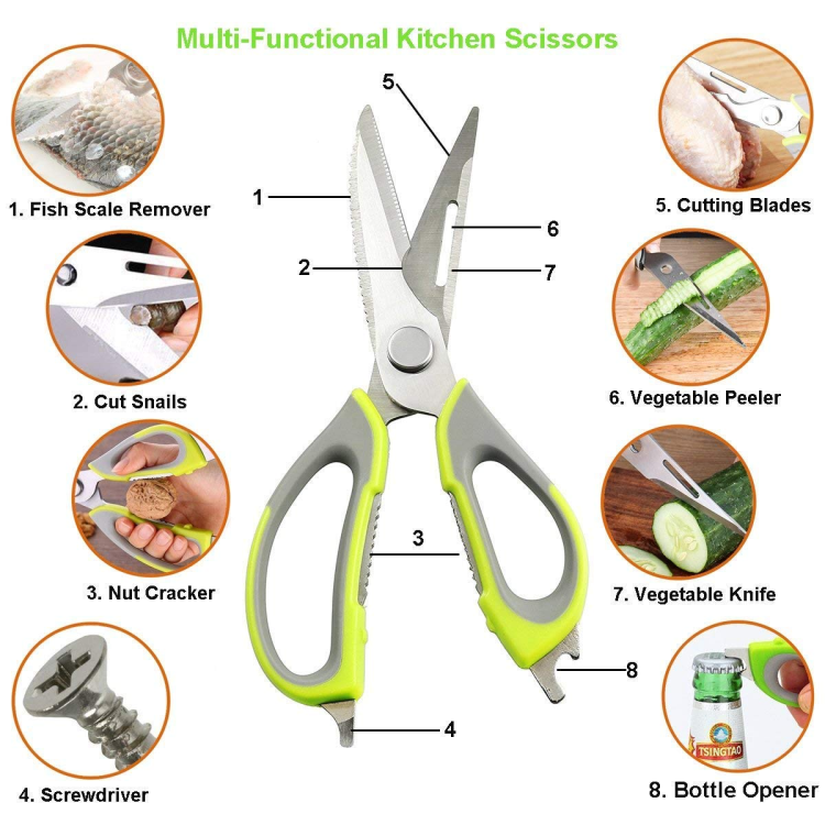 9 in 1 Multipurpose Scissors