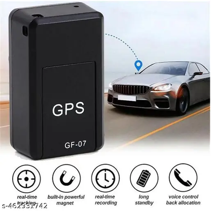 Mini Magnetic GPS Tracker | Voice Recorder | Real Time Location | Portable Safety Solution | Magnetic Wireless Hidden Tracking Device for Cars, Bikes, Kids, Pets, and Personal Items