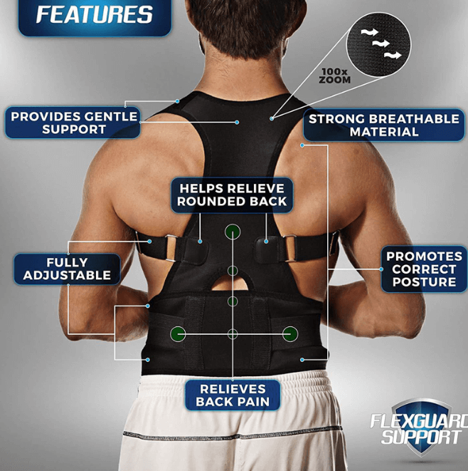 ADJUSTABLE MAGNETIC POSTURE CORRECTOR